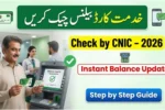 Punjab Social Protection Authority (PSPA) – CM Khidmat Card Balance Check Guide 2026